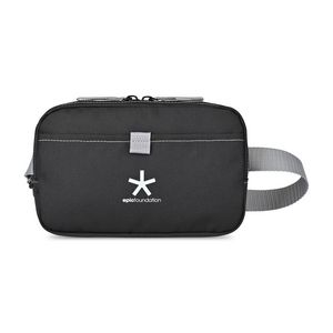 Repeat Recycled rPET Waist Pack - Medium Grey