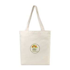 [102033-101] Recycled Cotton Gusset Bottom Tote - AWARE™ - Natural