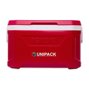 [102074-886] Igloo® Profile II 50 Qt Cooler - White-Red Star