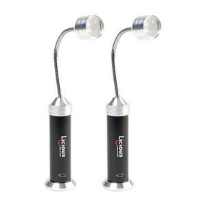 [102111-001] Cuisinart Outdoors® 2-Piece Magnetic LED Grill Lights - Black