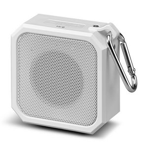 [102120-100] iLive™ Water Resistant Magnetic Speaker - White