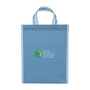 [102148-583] Out of the Ocean® Reusable Lunch Shopper with Click N' Stay® - Slate Grey