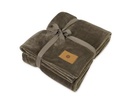 Mink Ever Soft Throw Recycled Blanket - Mocha