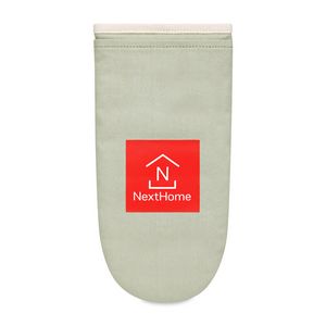 [102175-050] La Cuisine Recycled Cotton Oven Mitt - AWARE™ - Light Grey
