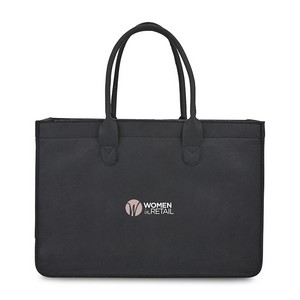 Out of the Woods® Felt Shopper Tote - Black