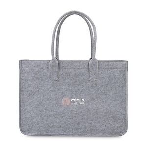 Out of the Woods® Felt Shopper Tote - Light Grey