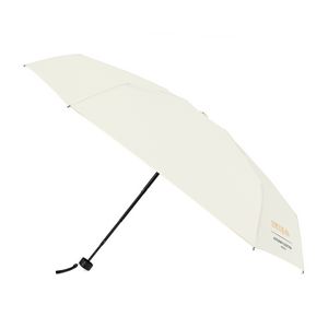 [102180-274] Elements 39" Recycled rPET Manual Mini Folding Umbrella - Cream