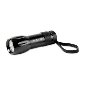 [102186-001] Mini LED Aluminum Flashlight - Black