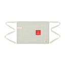 La Cuisine Recycled Cotton Bistro Apron - AWARE™ - Light Grey