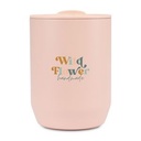 Aviana™ Rowan Recycled Stainless Steel Wine Tumbler - 15 Oz. - Light Peach