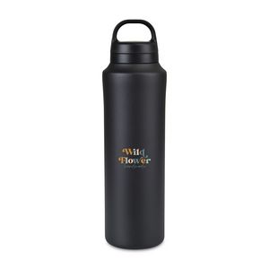 Aviana™ Rowan Recycled Stainless Steel Water Bottle - 25 Oz. - Black