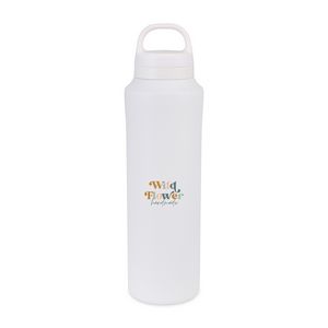 Aviana™ Rowan Recycled Stainless Steel Water Bottle - 25 Oz. - Marshmallow