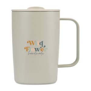 [102229-594] Aviana™ Rowan Recycled Stainless Steel Mug - 15 Oz. - Taupe