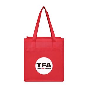 Arlo Recycled rPET Deluxe Shopper - Red