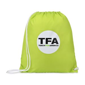 [102234-387] Arlo Recycled rPET Cinchpack - Lime Green