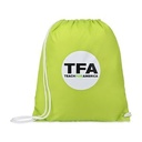 Arlo Recycled rPET Cinchpack - Lime Green