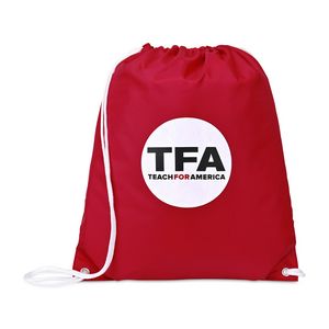Arlo Recycled rPET Cinchpack - Red