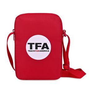 Arlo Recycled rPET Mini Crossbody - Red