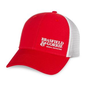 Merrimack Hat Co.® Casey Performance Trucker - Red-White