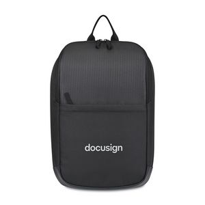 [102251-001] Transit Recycled rPET Laptop Slim Backpack - Black