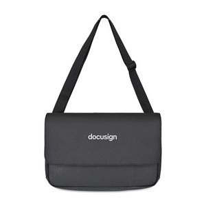 [102253-001] Transit Recycled rPET Laptop Messenger Bag - Black