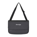 Transit Recycled rPET Laptop Messenger Bag - Black