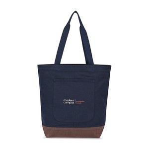 [102268-410] Ivy Recycled Cotton Tote - AWARE™ - Navy