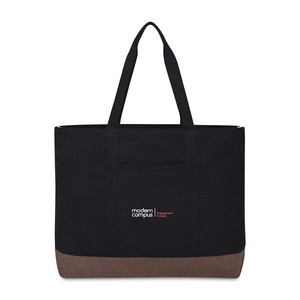 [102270-001] Ivy Recycled Cotton Carry-All Tote - AWARE™ - Black