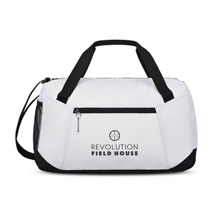 [102285-100] Rally Recycled Sport Duffel - White