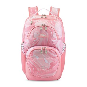 [102310-696] High Sierra® Swoop SG Laptop Backpack - Pink Marble-Bubblegum Pink