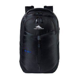 [102311-001] High Sierra® Swerve Pro Laptop Backpack - Black