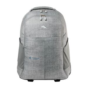[102313-955] High Sierra® Powerglide Pro Wheeled Backpack - Silver Heather