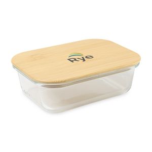 [102335-231] 2 Cup Bamboo Storage Container - Bamboo