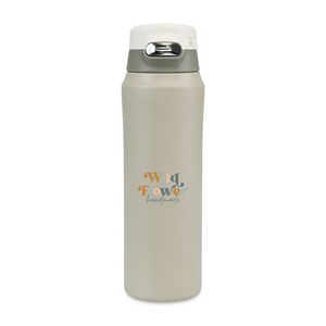 Aviana™ Rowan Recycled Sip Lid Bottle - 16 Oz. - Taupe