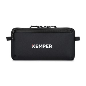 [102454-001] Newton Recycled rPET Electronics Cord Management Pouch - Black