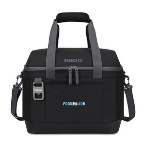 [102479-001] Igloo® Day Chiller Recycled Poly XL Box 38 Can Soft Cooler - Black