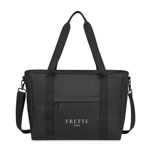 [102483-001] Skyler Recycled rPET Work to Weekend Laptop Tote - Black