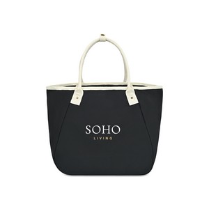 Market Street Tapered Carryall Tote - Black