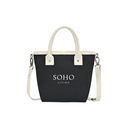 Mini Market Street Crossbody Tote - Black
