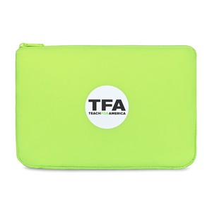[102492-387] Arlo Recycled rPET Zippered Pouch - Lime Green
