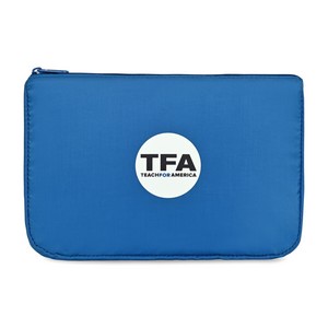 [102492-430] Arlo Recycled rPET Zippered Pouch - Royal Blue