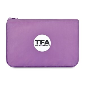 [102492-518] Arlo Recycled rPET Zippered Pouch - Purple