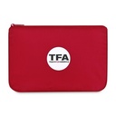 Arlo Recycled rPET Zippered Pouch - Red
