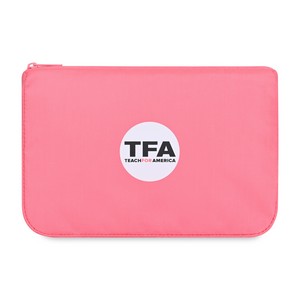 [102492-669] Arlo Recycled rPET Zippered Pouch - Pink