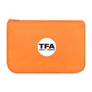 [102492-828] Arlo Recycled rPET Zippered Pouch - Orange