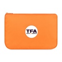 Arlo Recycled rPET Zippered Pouch - Orange