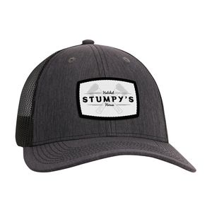 [102538-527] Ahead Brant Cap - Charcoal Linen-Black