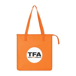 [102542-828] Arlo Recycled rPET Insulated Grocery Shopper - Orange