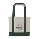 Large Canvas Tote - Green
