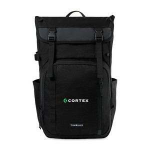 [102588-001] Timbuk2 City Compass Recycled Polyester Tech Flap Pack - Jet Black